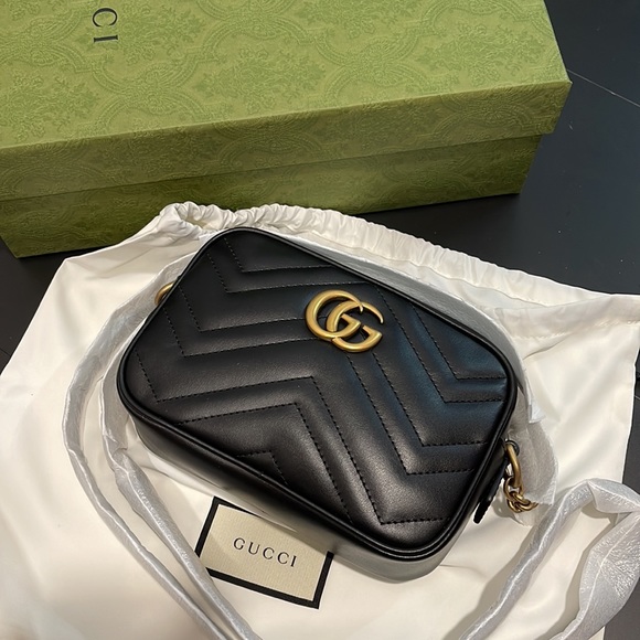 Gucci Handbags - Gucci marmont mini shoulder bag